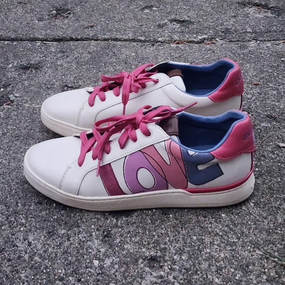 Coach Colorful Women's Sneakers - Picture 2 of 5